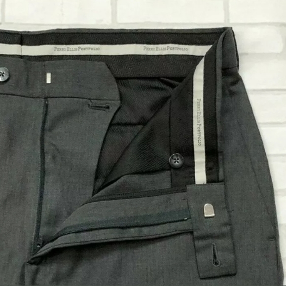 Perry Ellis Portfolio Elegant Dress Pants - Picture 7 of 9